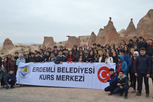 Erdemli’de Öğrencilere Kapadokya Gezisi