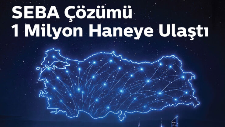 Türk Telekom, geliştirdiği SEBA mimarisiyle 1 milyon hane eşiğini geçti