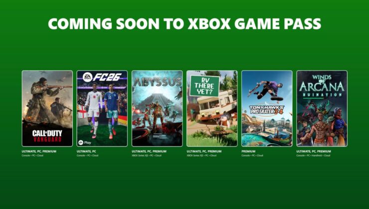 XBOX Game Pass Haziran 2026 Oyunlarının 2. Kümesi Açıklandı