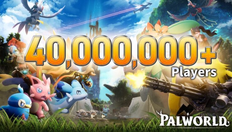 Palworld, Erken Erişimde 40 Milyon Oyuncuya Ulaşmış!