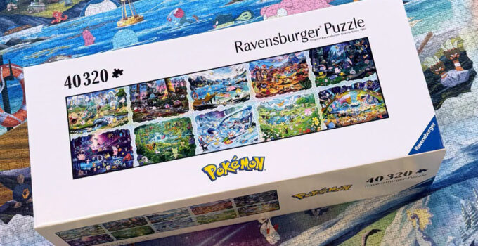 Ravensburger, 40 Bin Modüllük Dev Pokemon Yapbozunu Tanıttı
