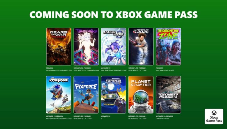XBOX Game Pass Temmuz 2026 Oyunlarının İlk Grubu Açıklandı